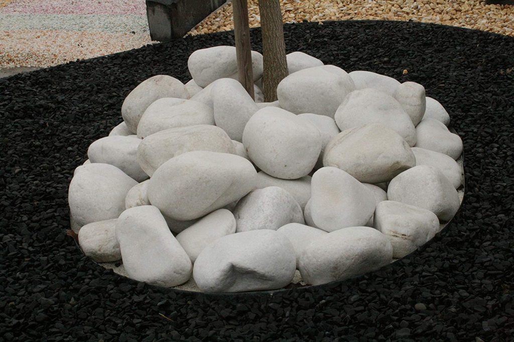 piedra blanca jardin